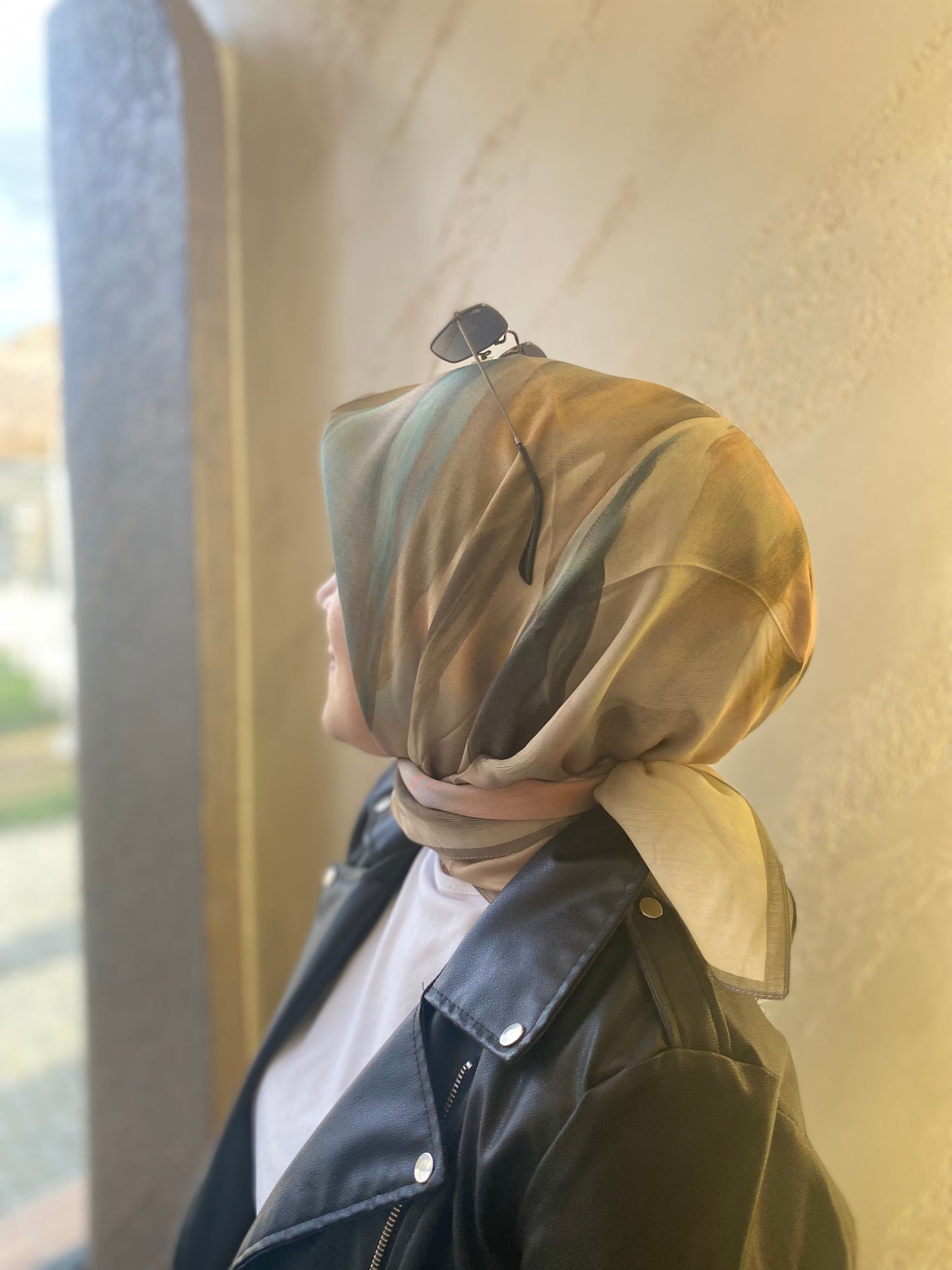 Locella modal ipek eşarp 6665