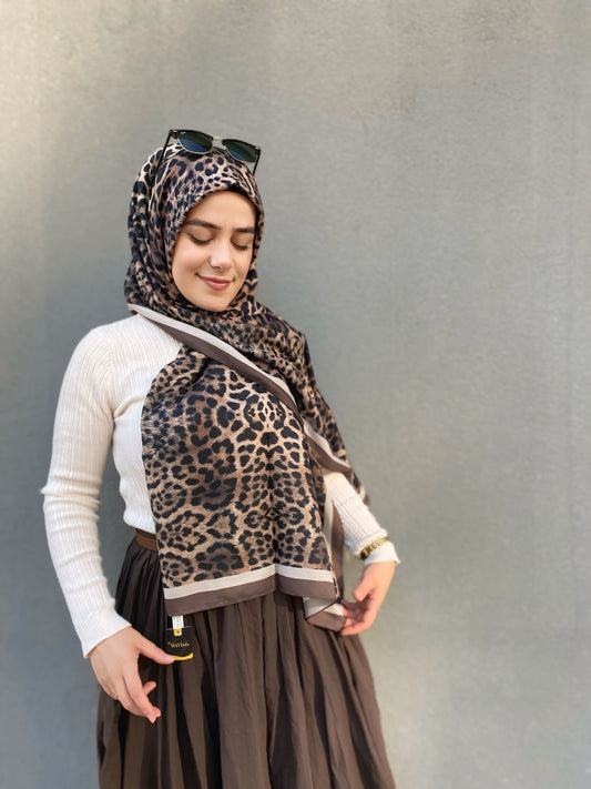 Mavi İpek Şal 2120