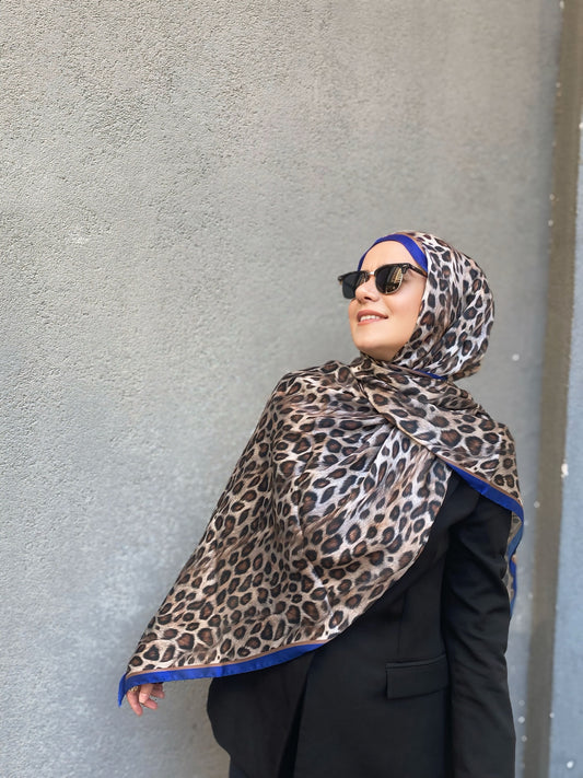 Locella Leopar Şal 7785