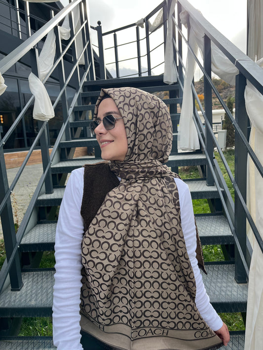 Çift Taraflı Viskon Jakar Şal 2230